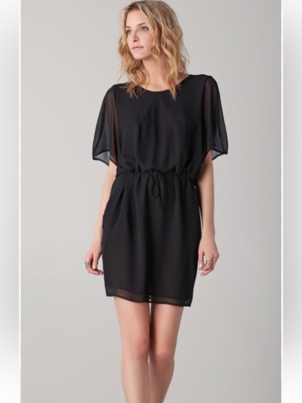 Acne Black Mini Dress